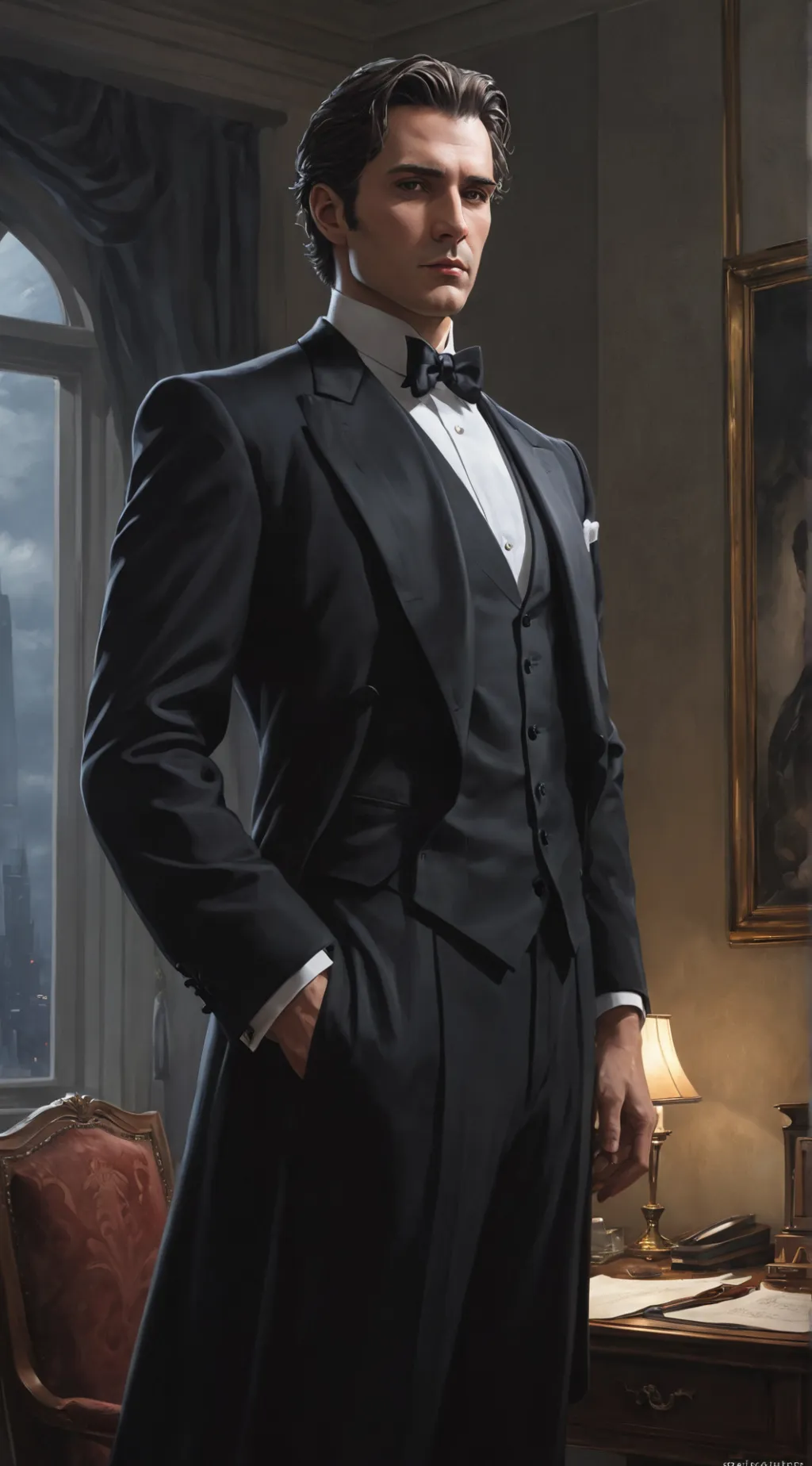 ai character: Cassiel background