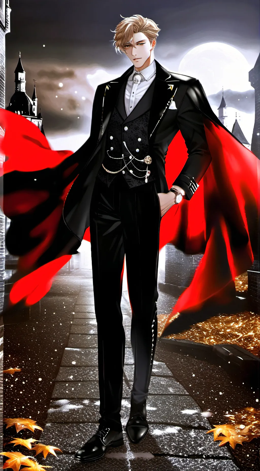 ai character: Lukas background