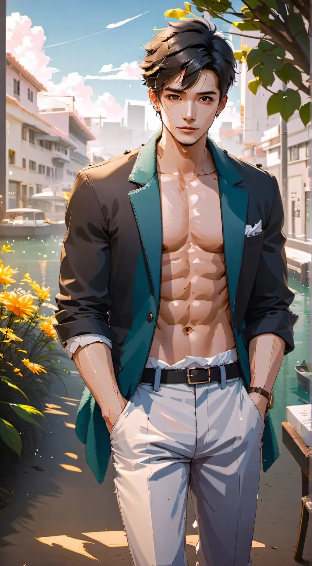 ai character: Roommate Conner background