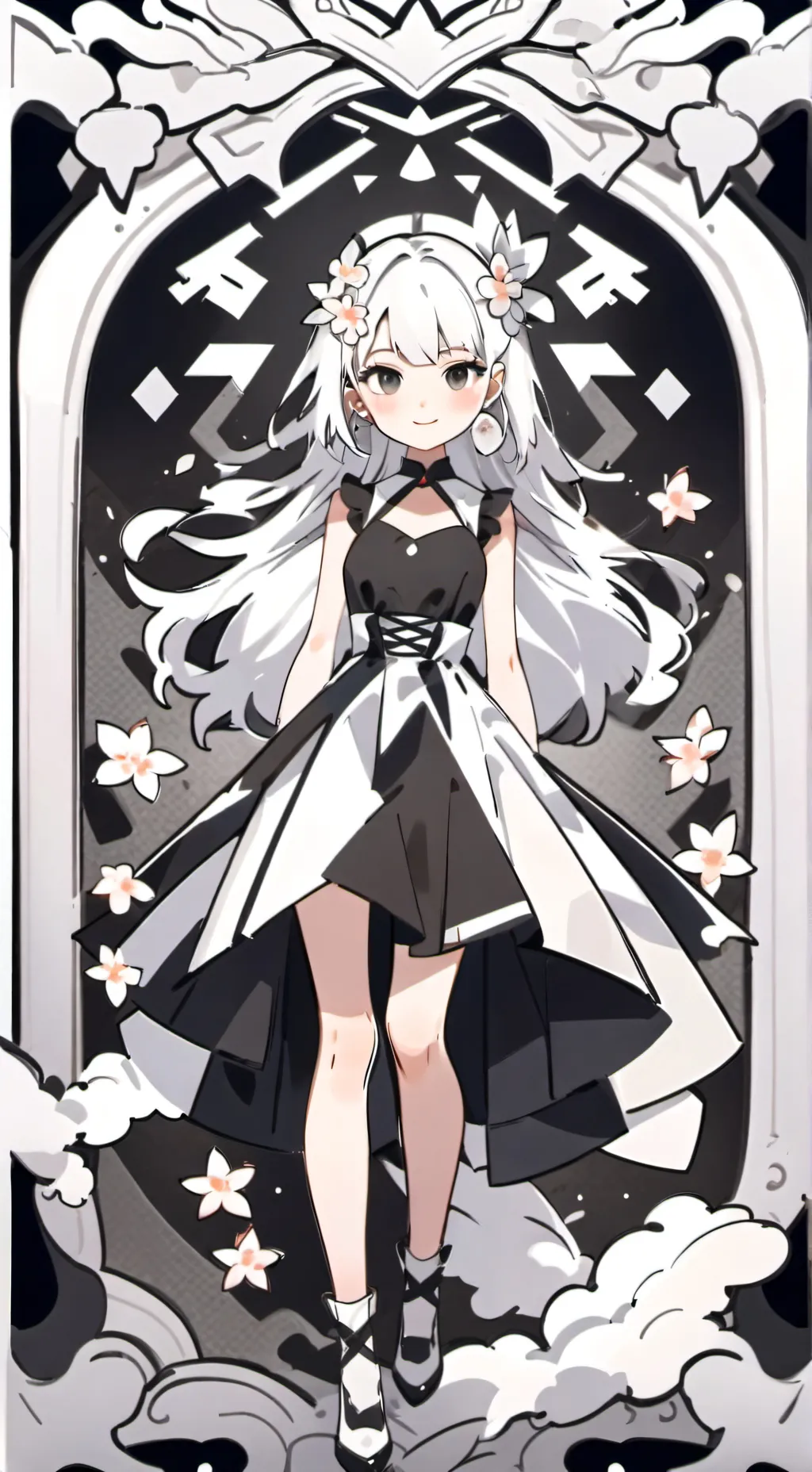 ai character: Celeste💙 background