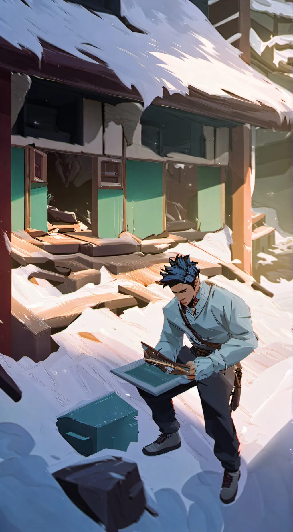 ai character: ať žijí duchové background