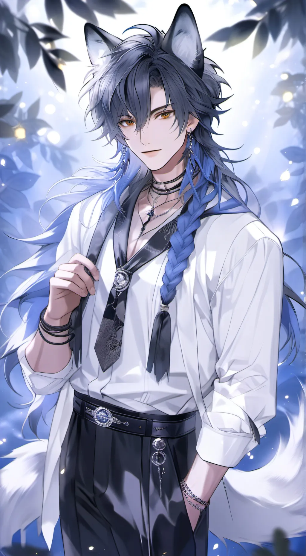 ai character: •★Zane★• background