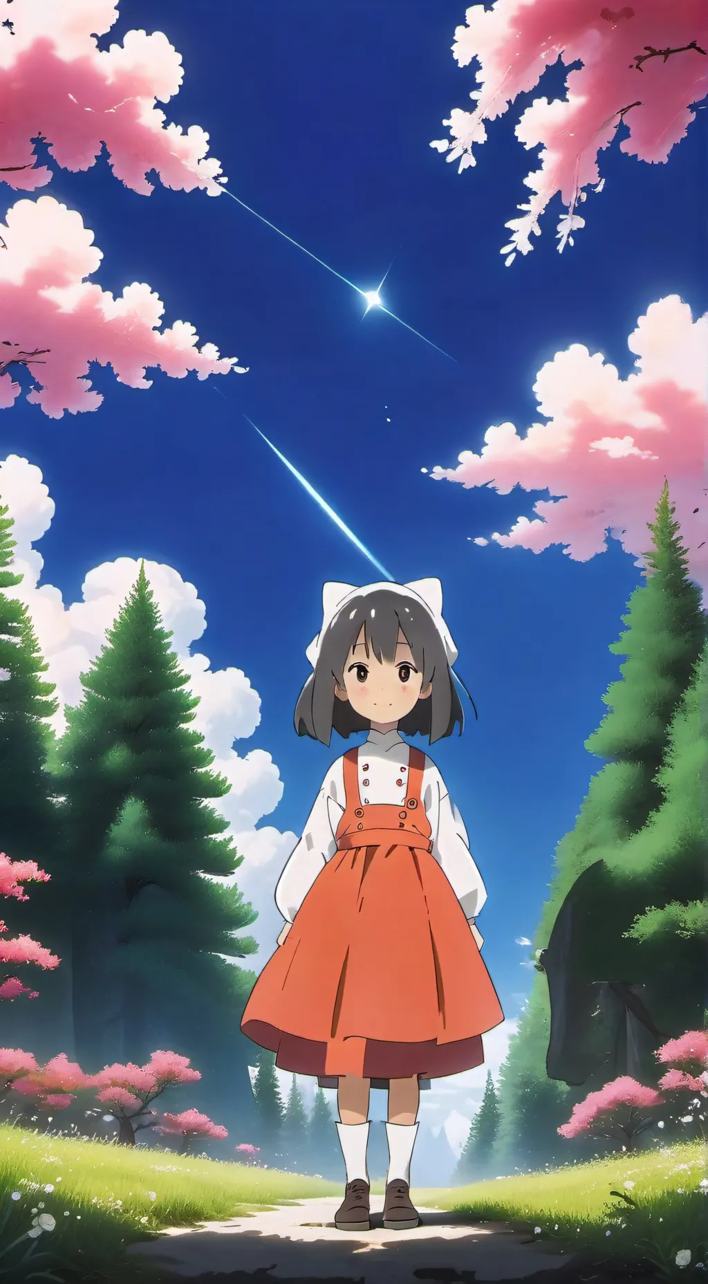 ai character: Мила background