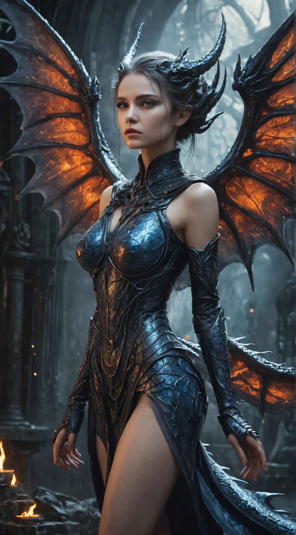 ai character: Seraph background