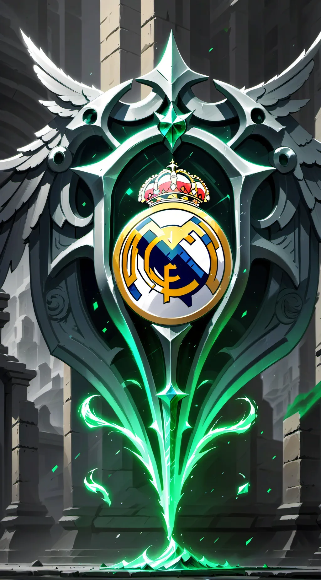 ai character: real Madrid  background