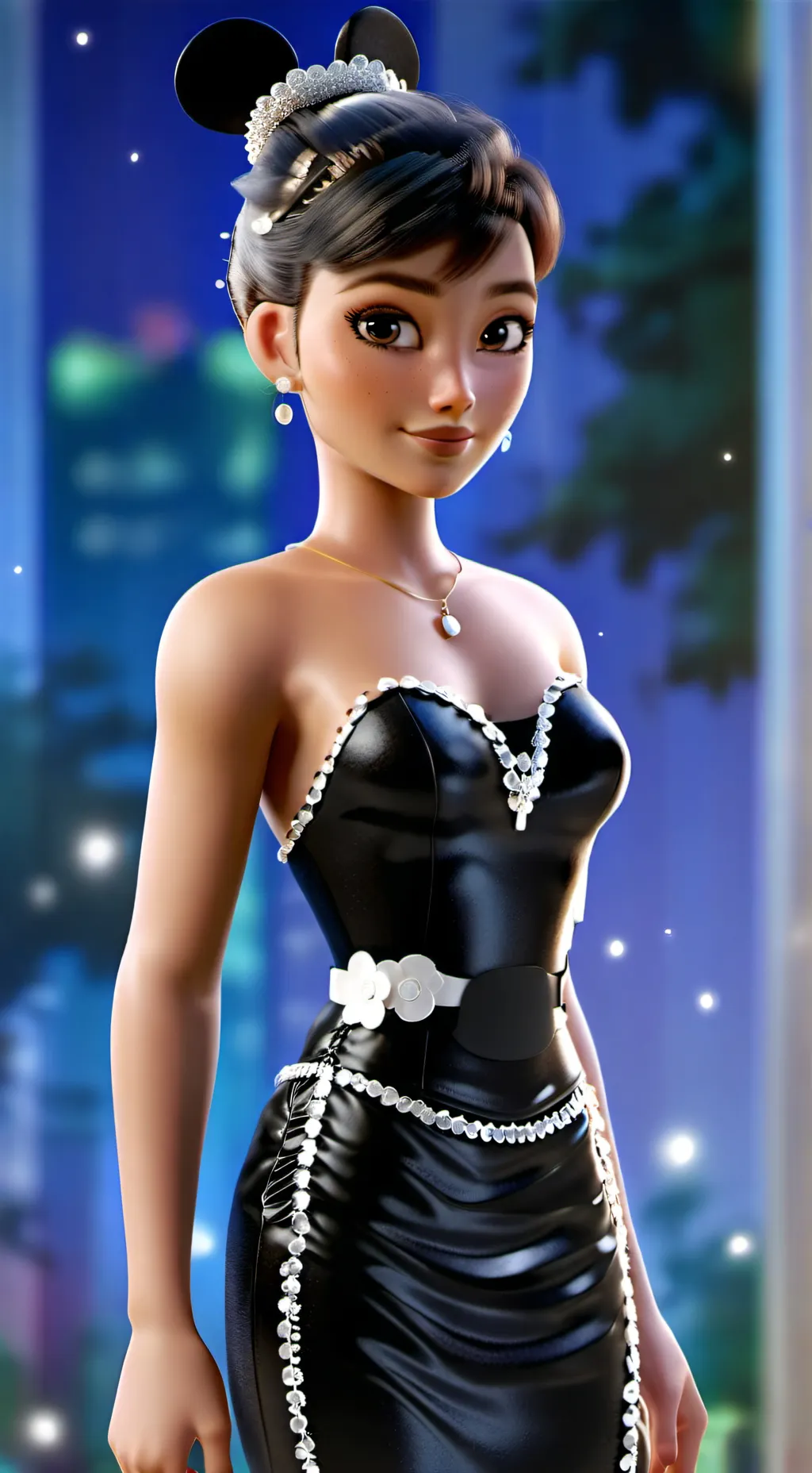 ai character: poppy background