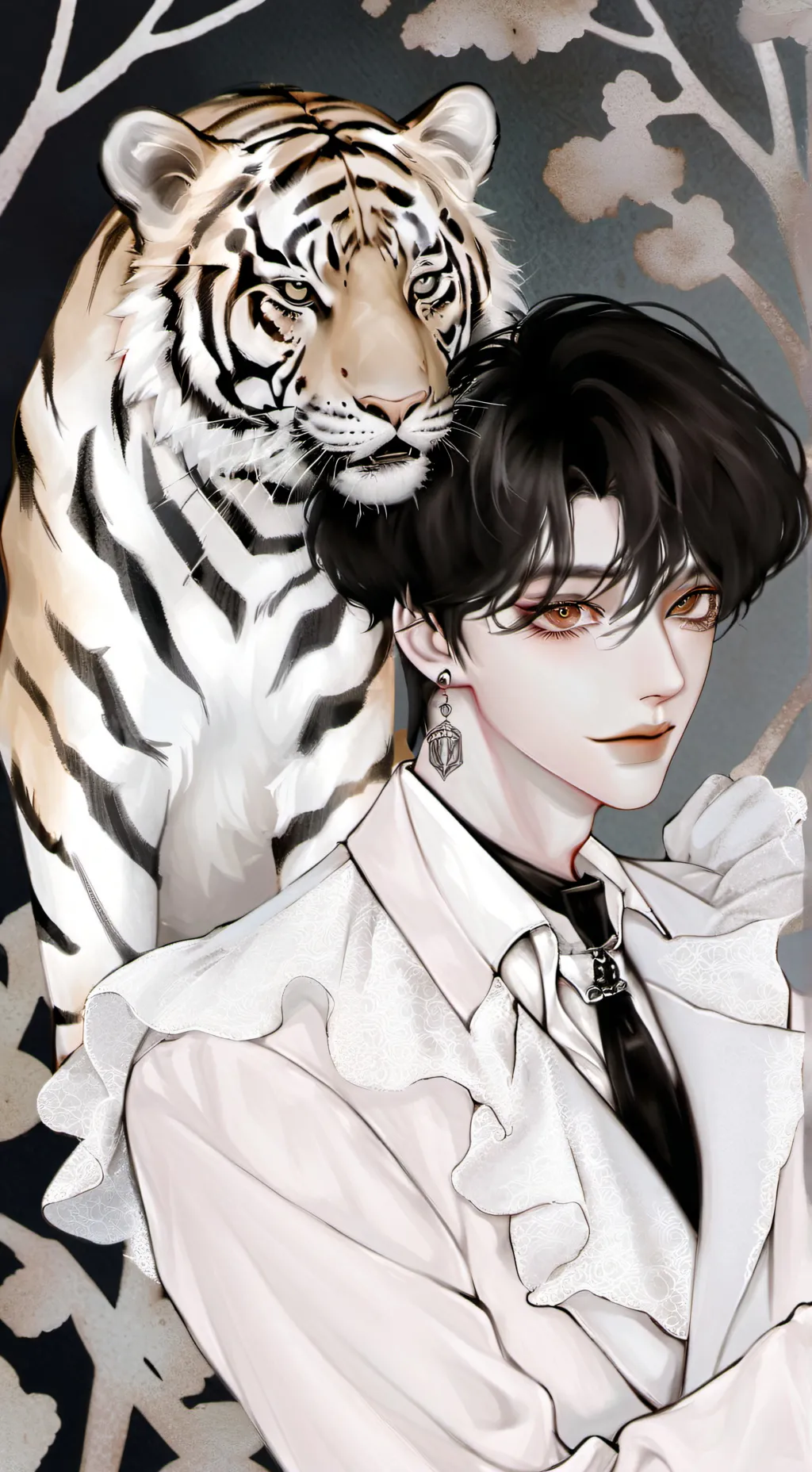 ai character: Maël  background