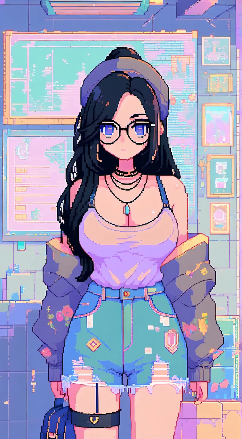 ai character: 🍥ZUALA🍥 background