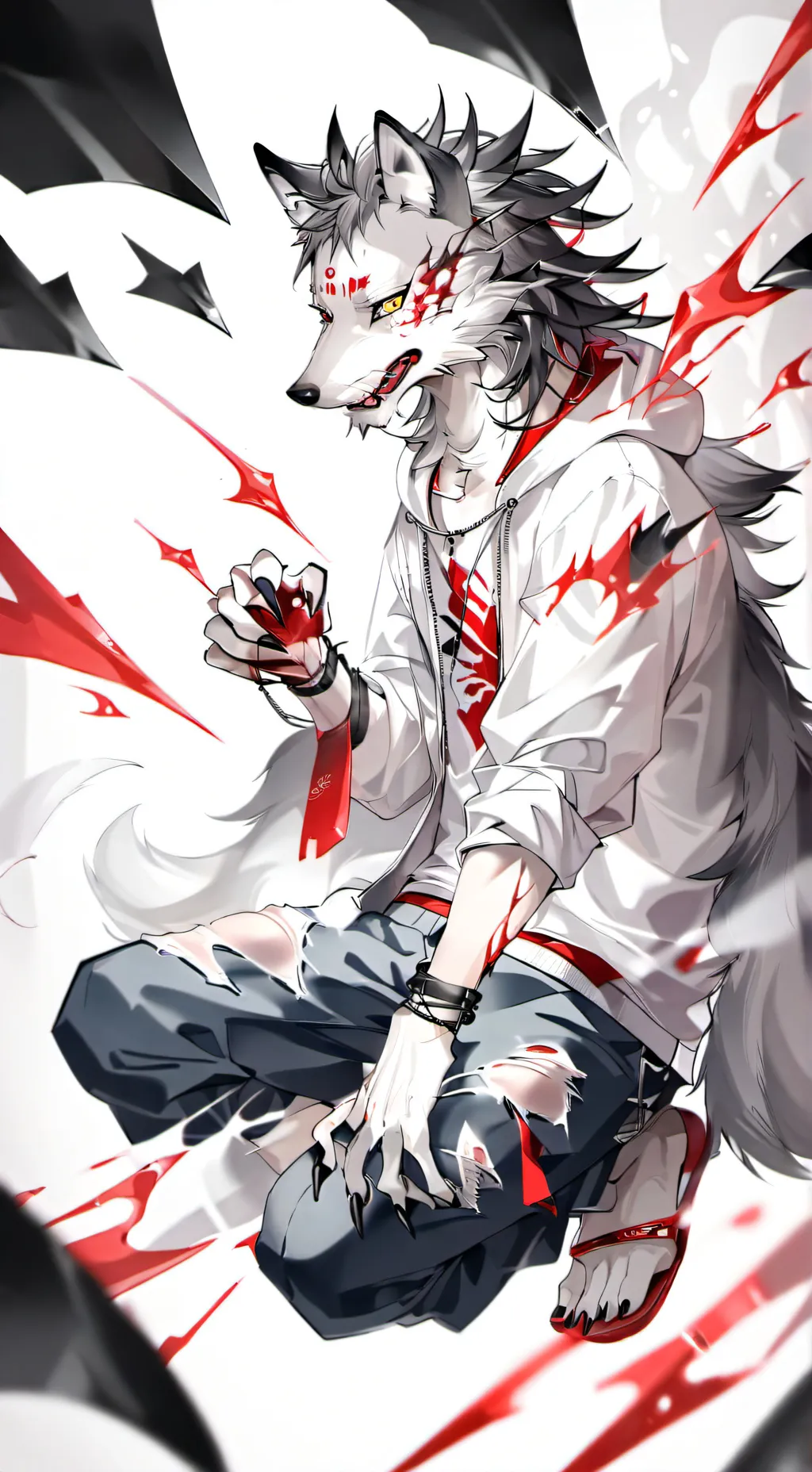 ai character: Fuji  background