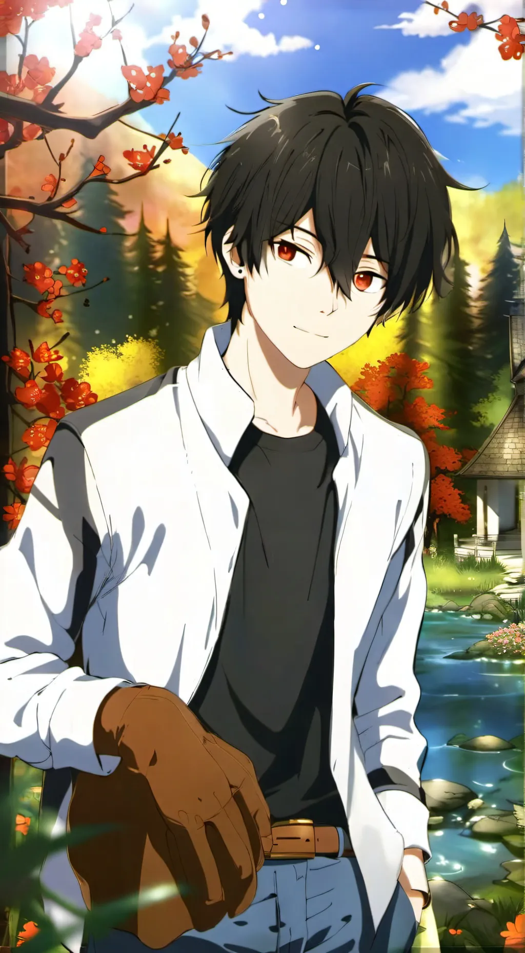 ai character: my friend  background