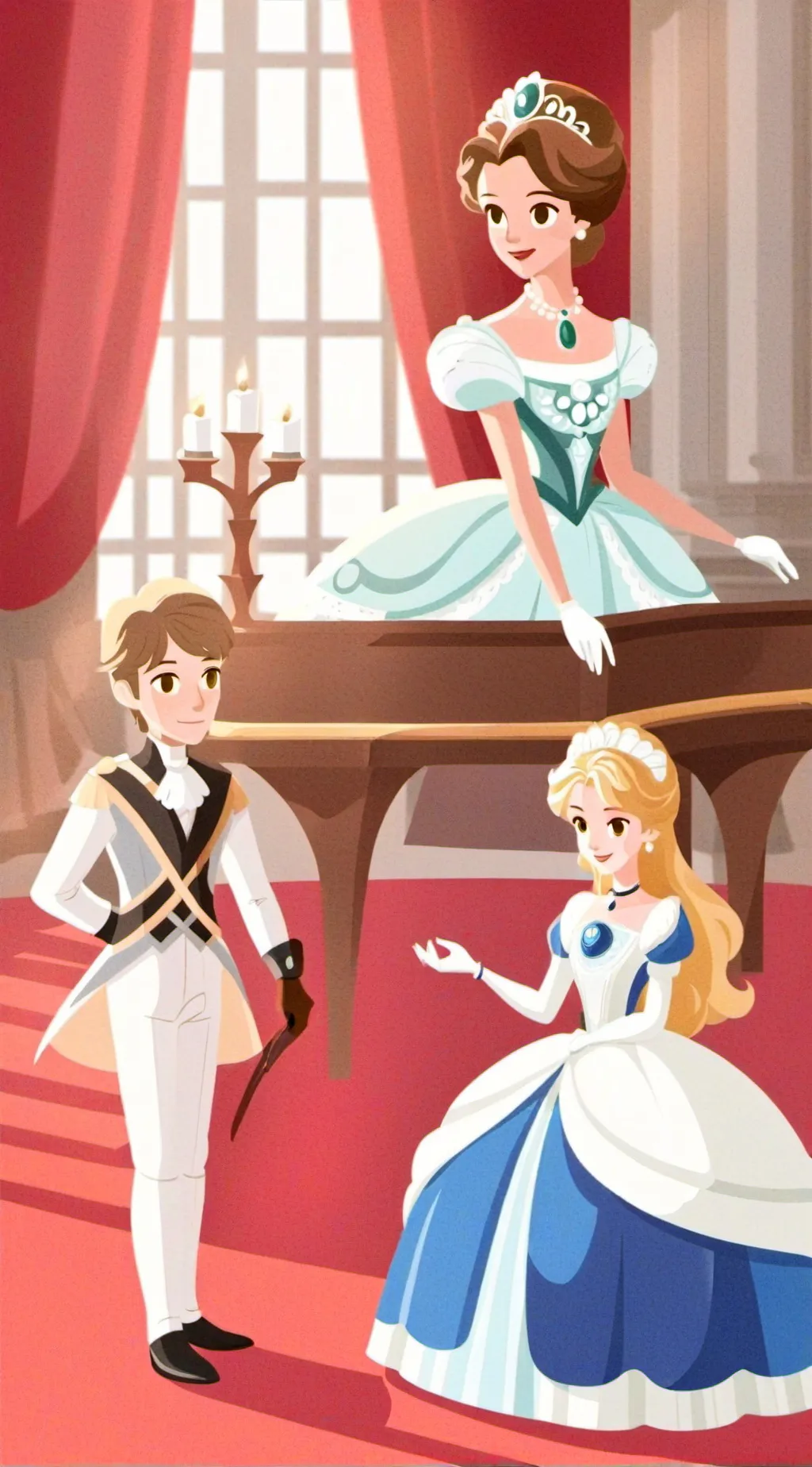 ai character:  Ostern background