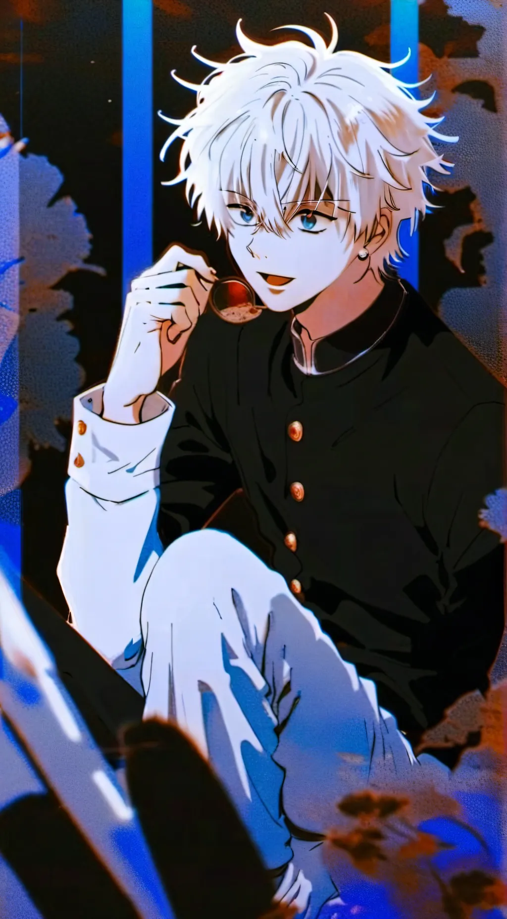 ai character: luck background