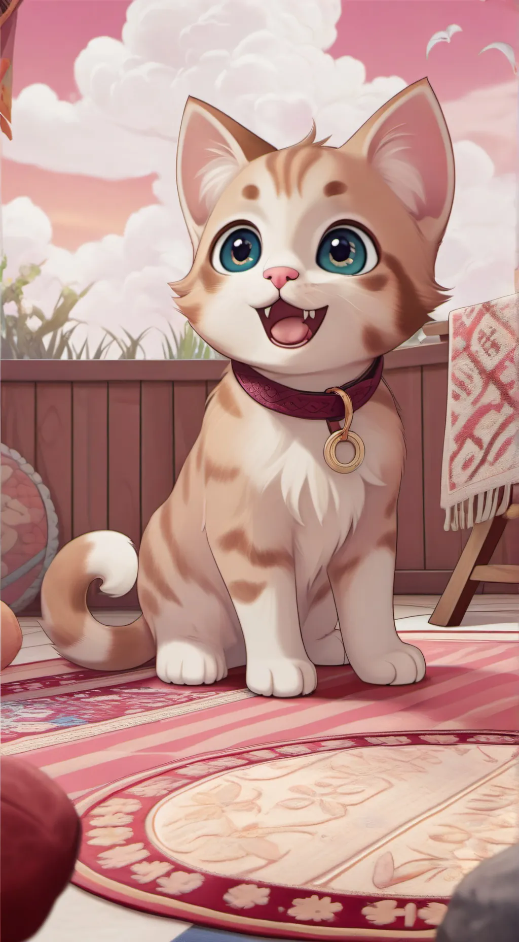 ai character: Felis (Miau) background