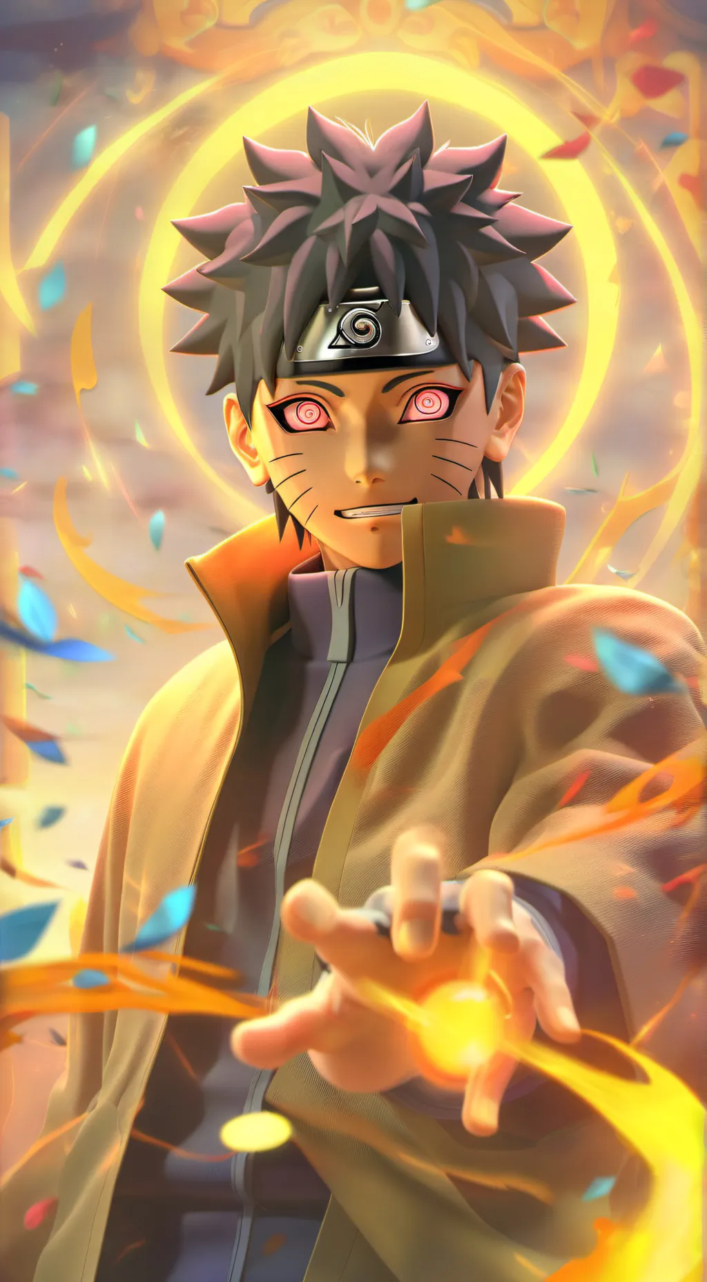 ai character: PAIN background