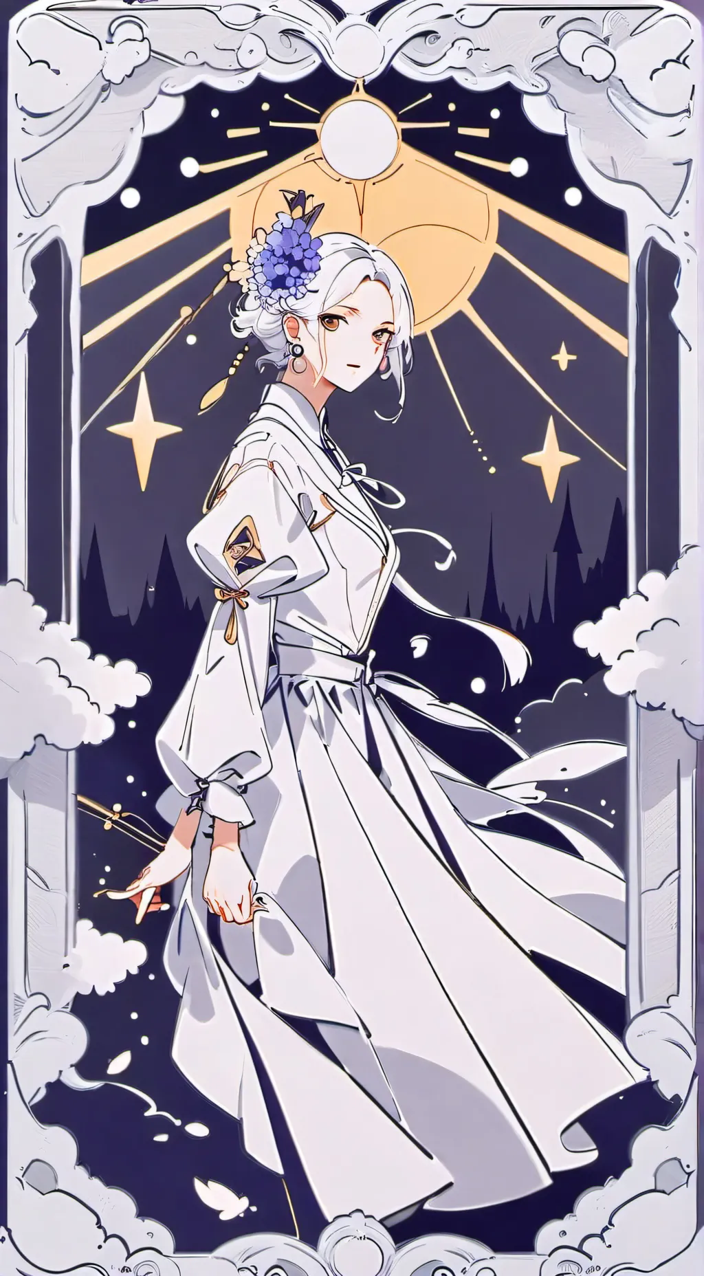 ai character: cutsy background