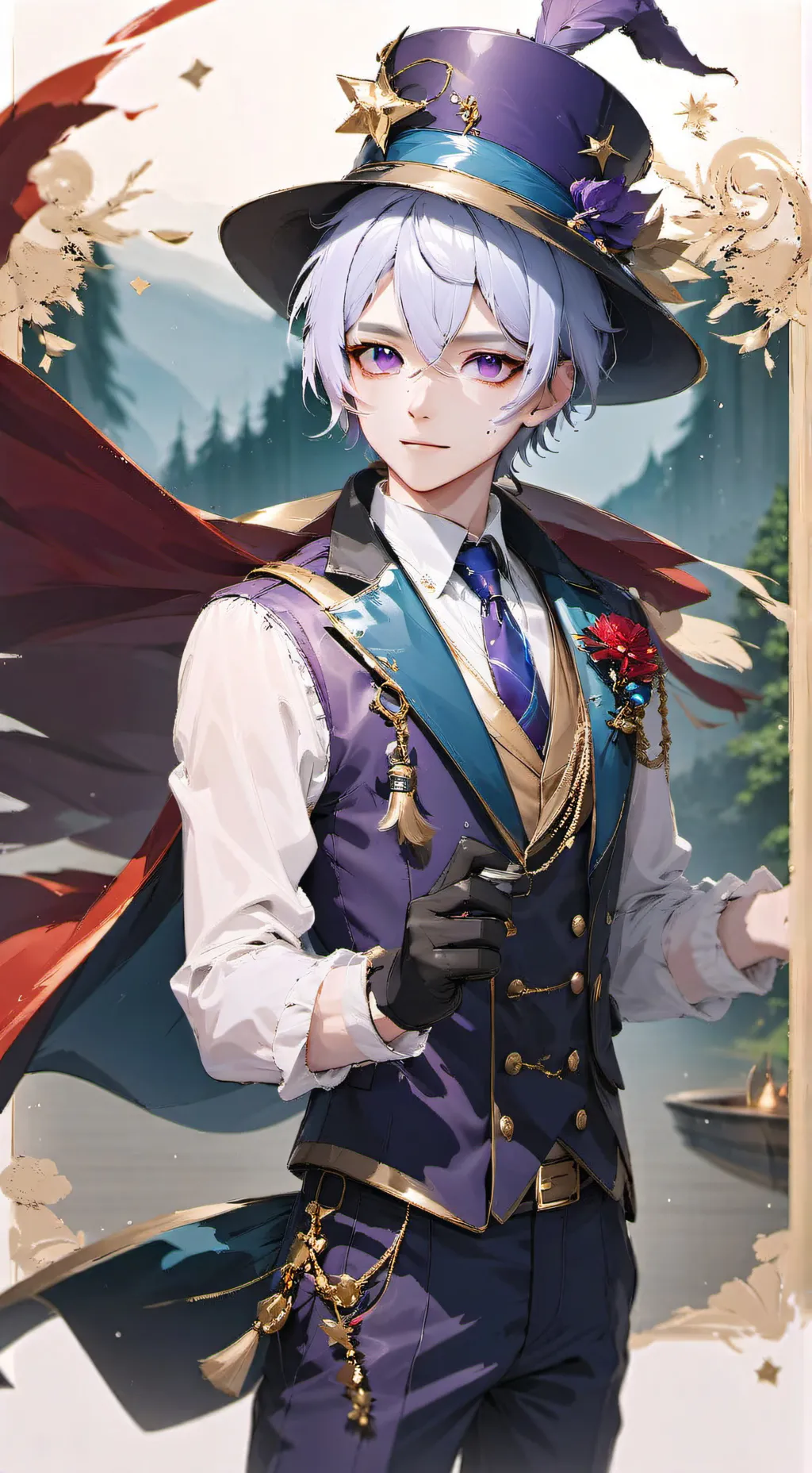 ai character: kaitou joker background