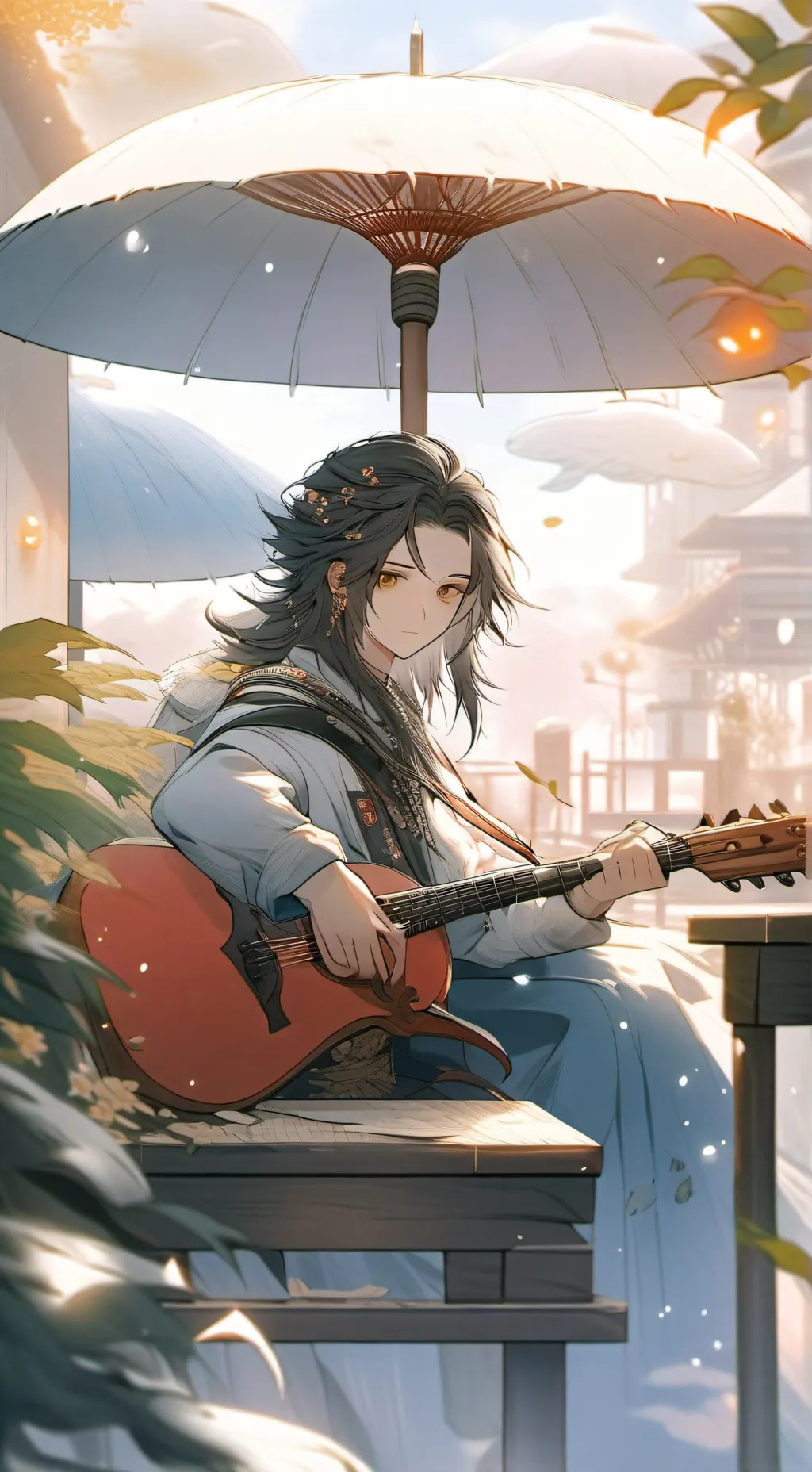 ai character: SMILES background