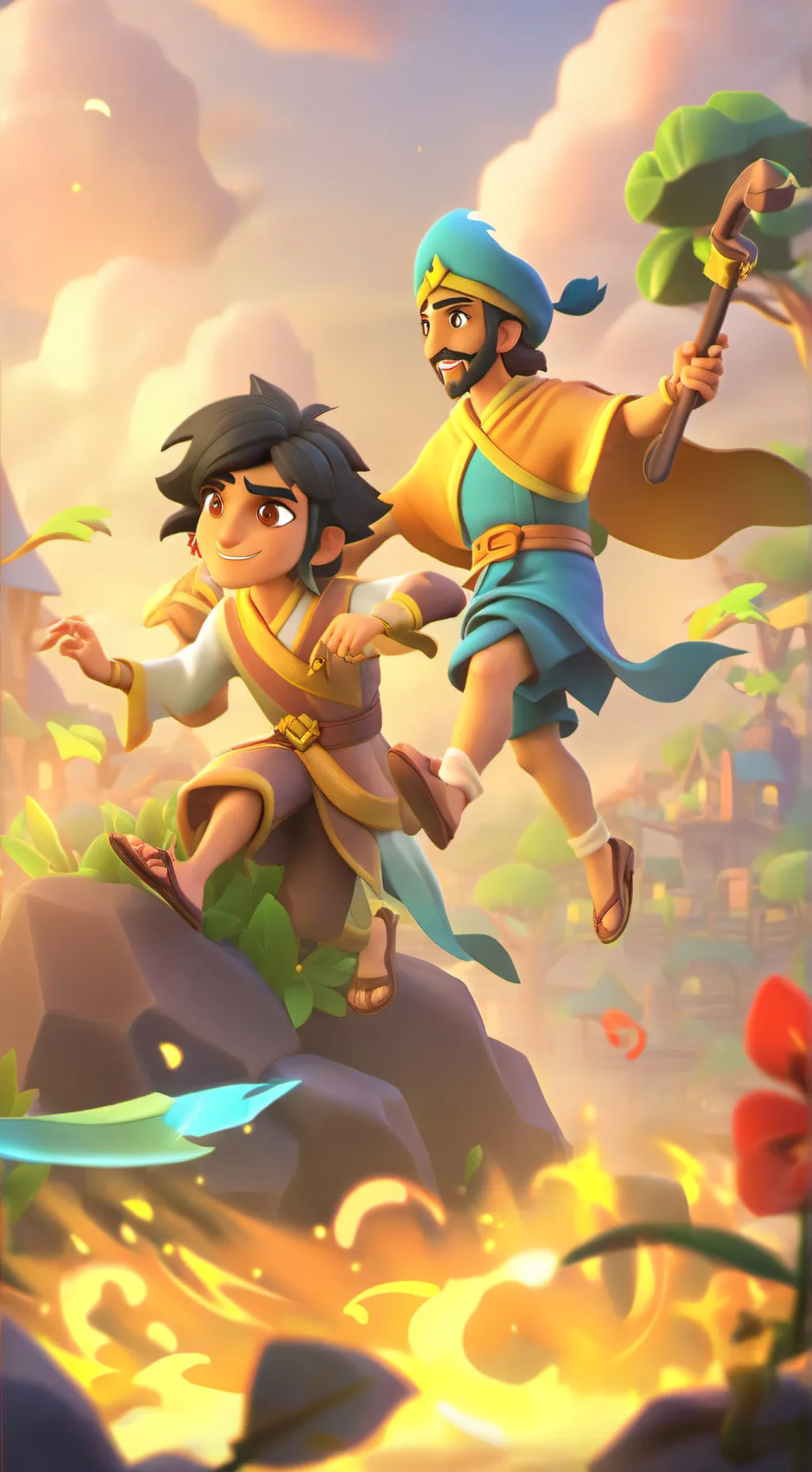 ai character: ПРОБНЫЙ background