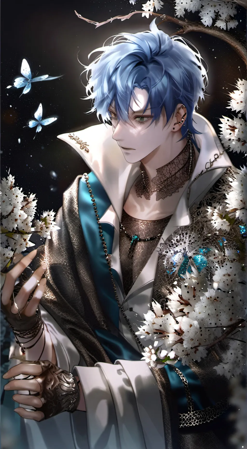 ai character: •♥︎Zain♥︎• background