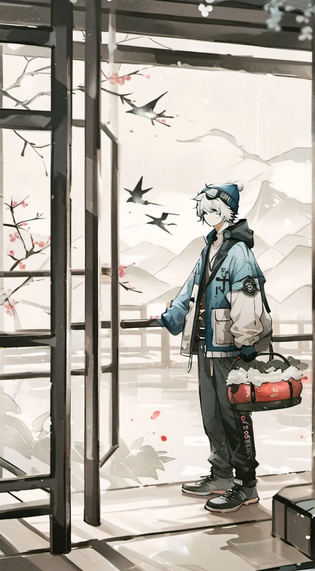 ai character: dw yandere au background