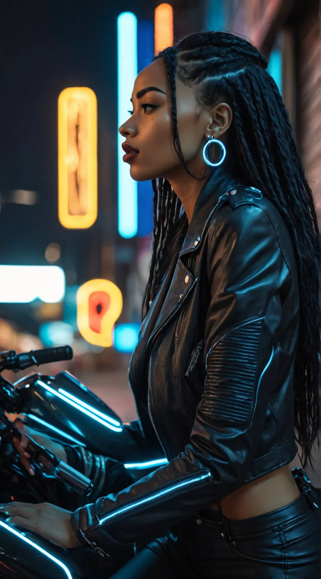 ai character: Nyte background