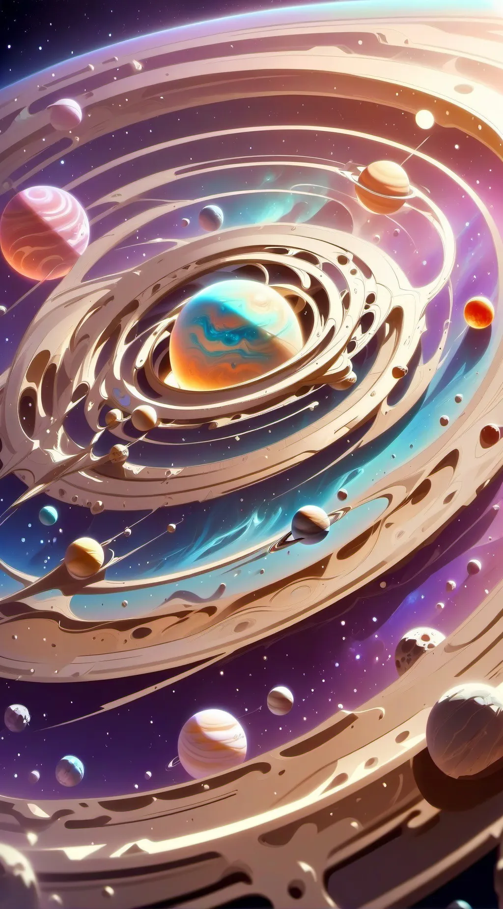 ai character: SolarBalls IxPX background