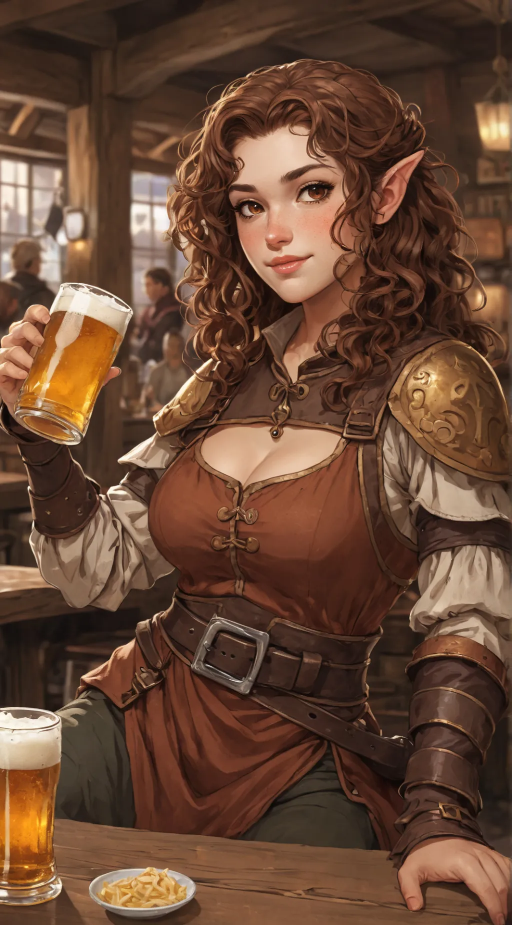 ai character: Disa background