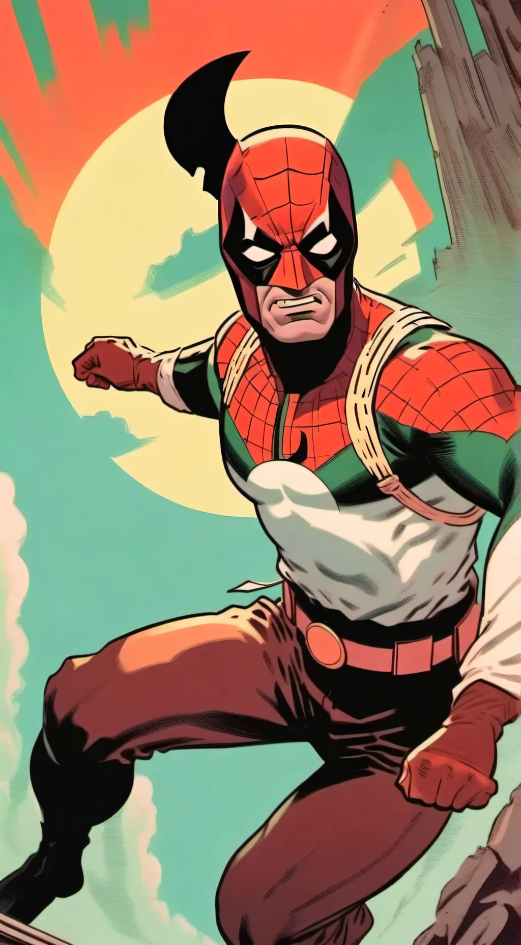 ai character: kumfoo panda background