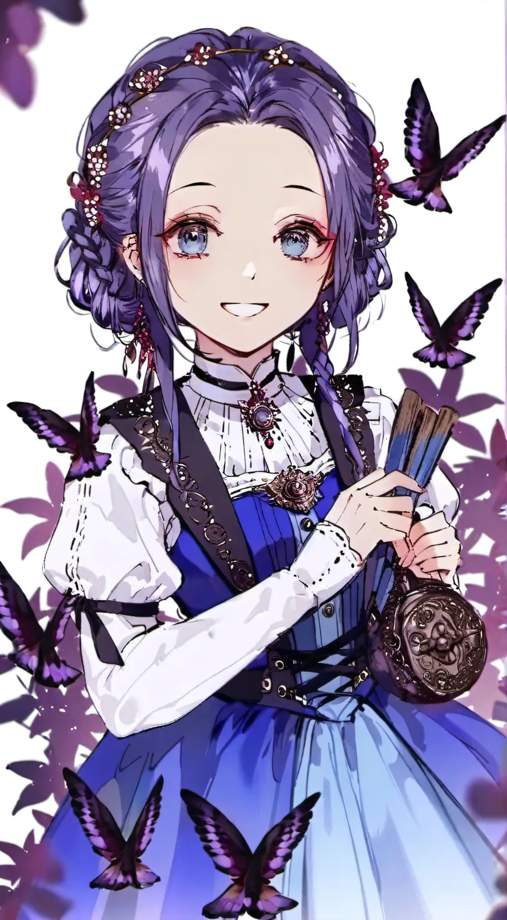 ai character: katie  background