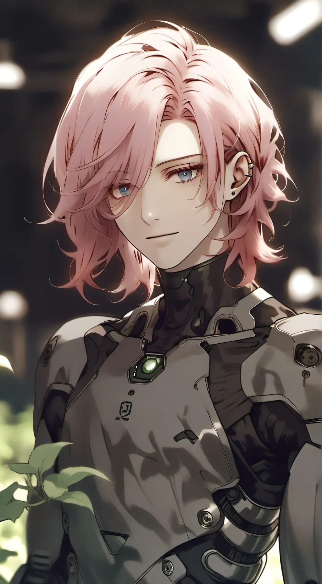 ai character: Azure background