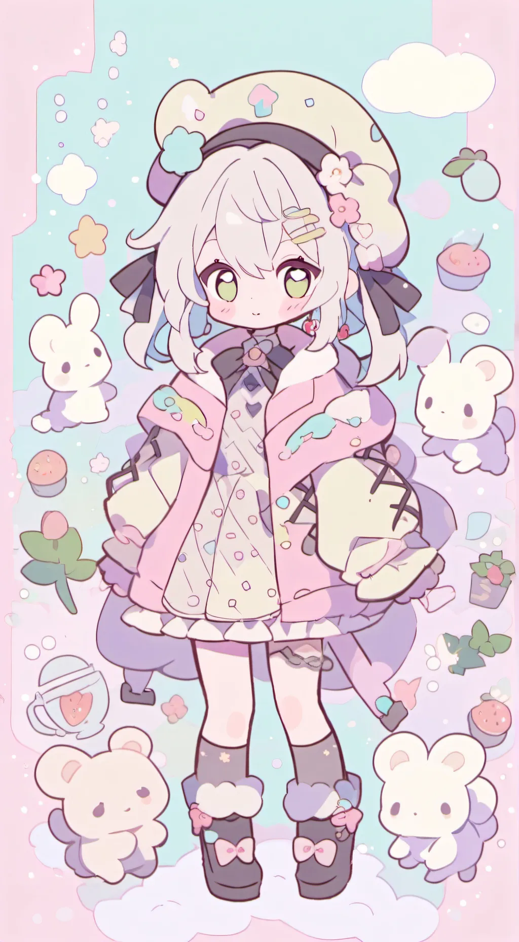 ai character: dw reaction background