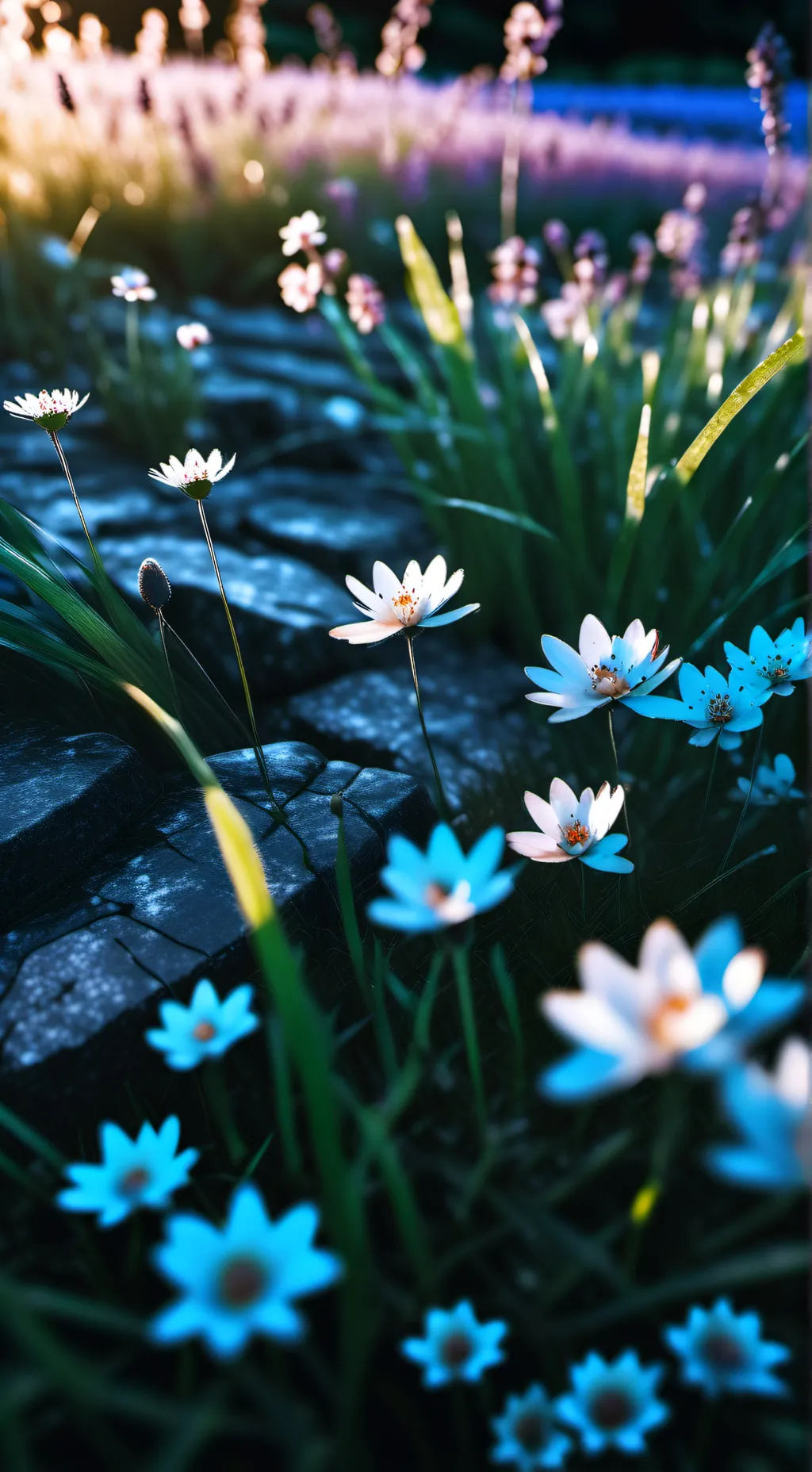 ai character: Kind Grass background