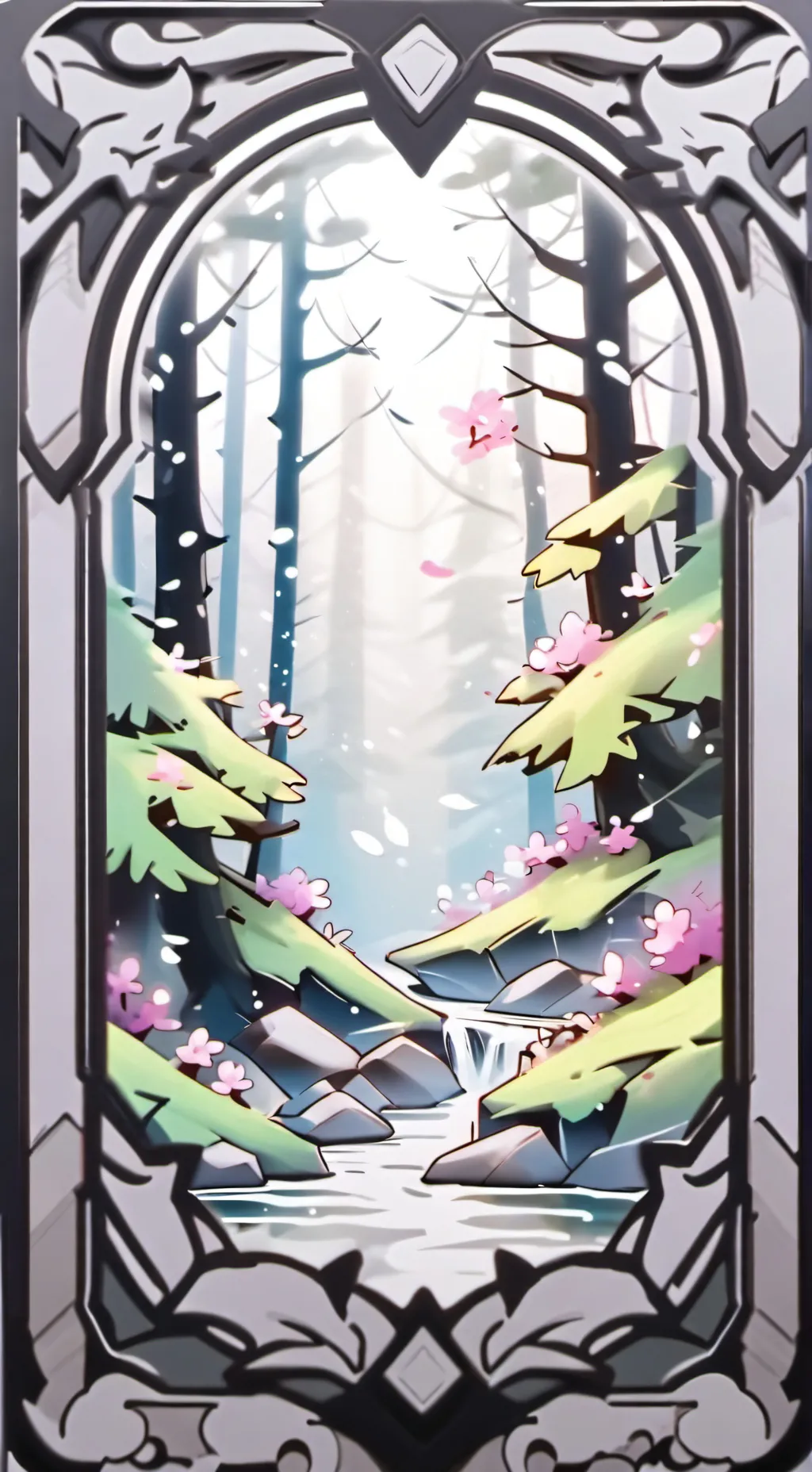 ai character: windsaphire CRK!💗 background