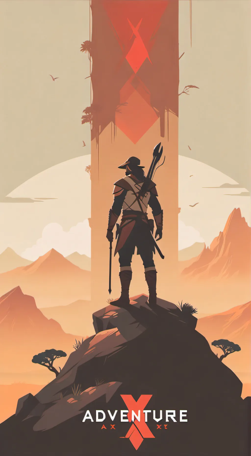 ai character: Adenture X background