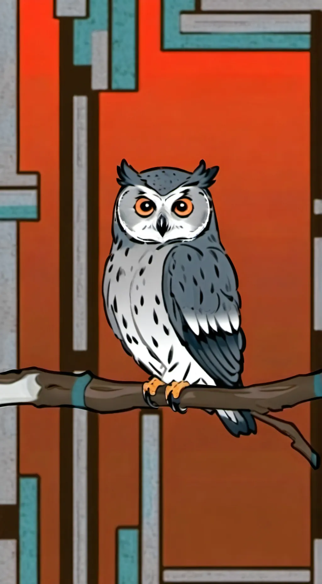 ai character: gray stomachache background