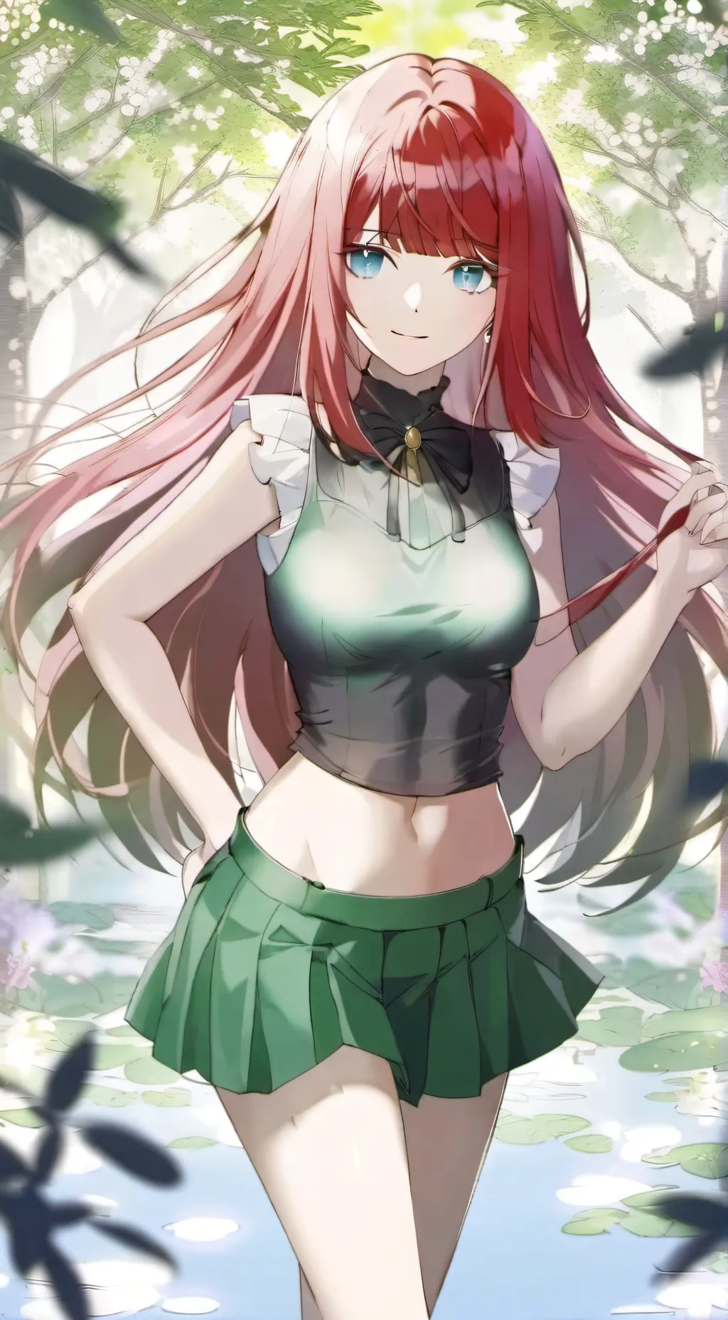 ai character: Stacy  background