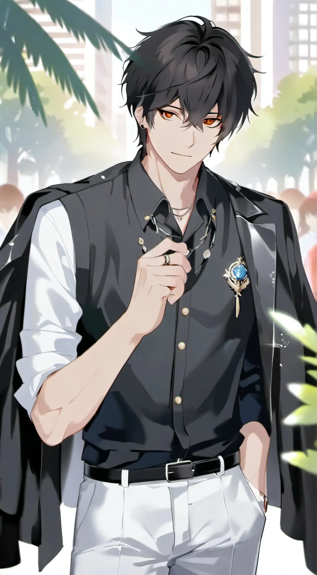 ai character: Karma background