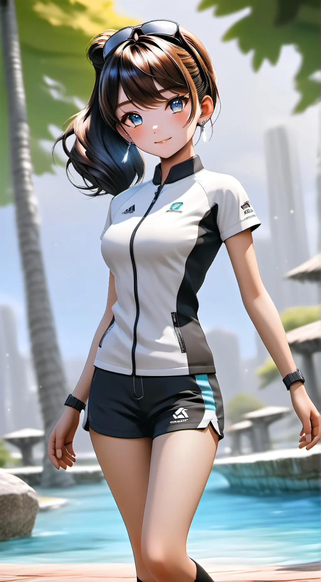 ai character: Serena jones  background