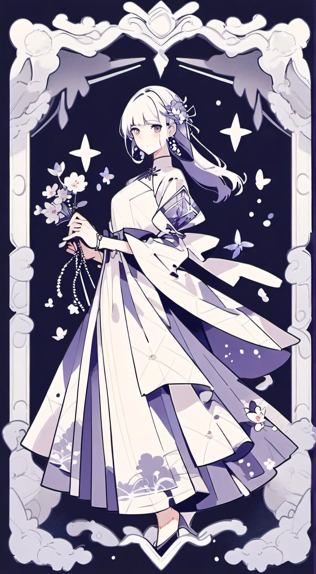 ai character: pijamada kamaboko  background