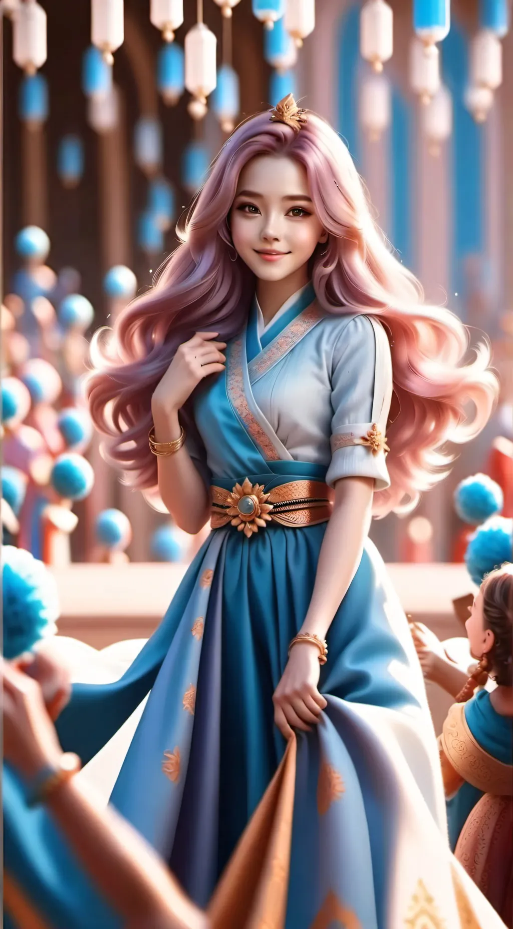 ai character: Alexandra background