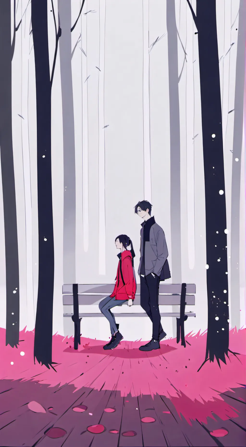 ai character: Social experiment background