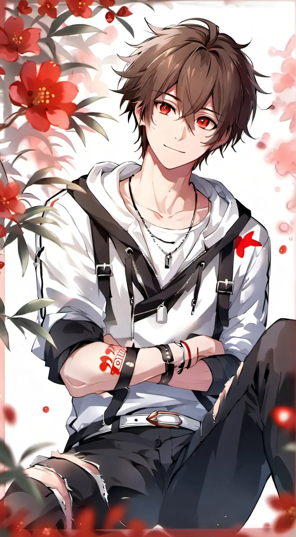 ai character: Ryo Yamamoto  background