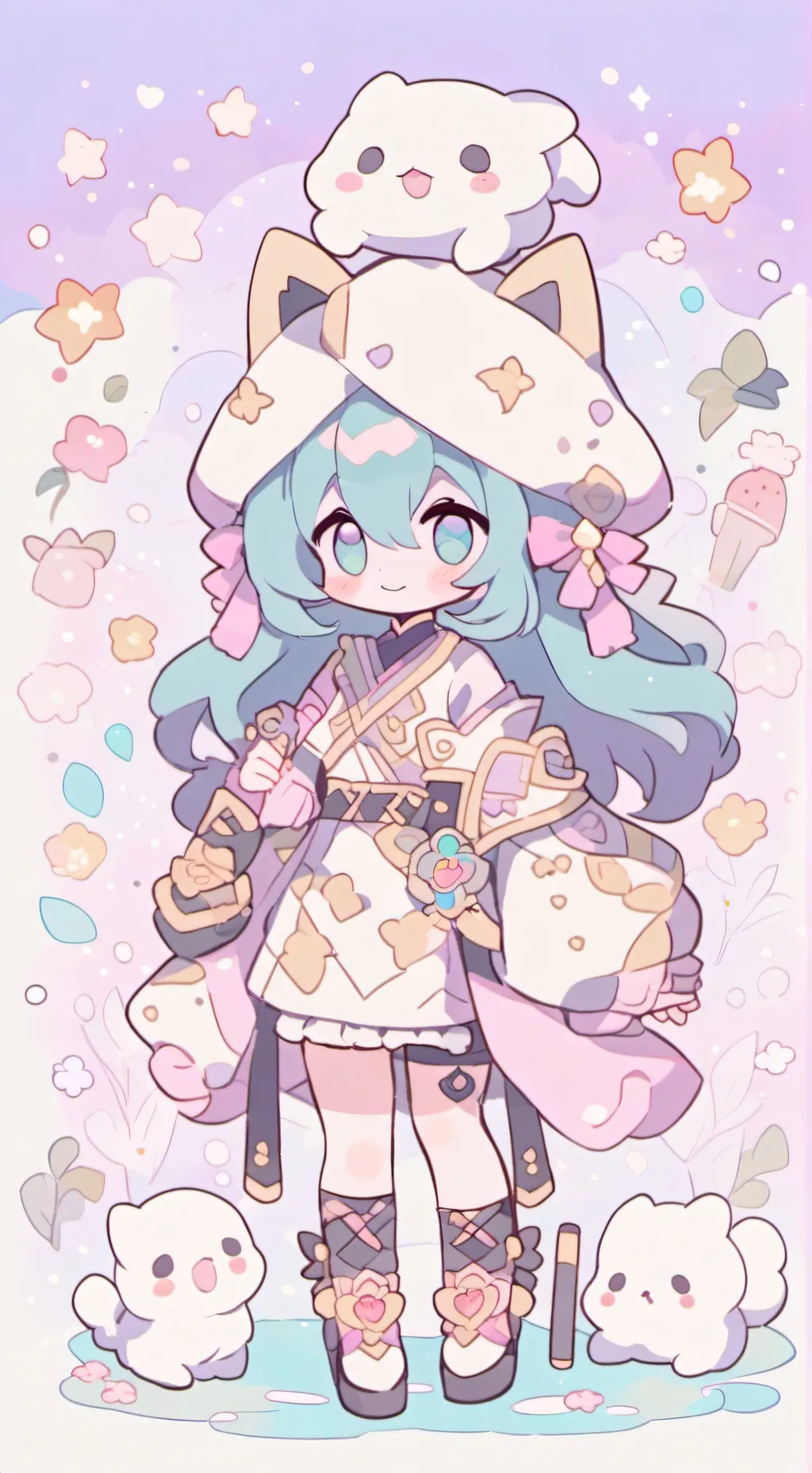 ai character: SMC X CVP background