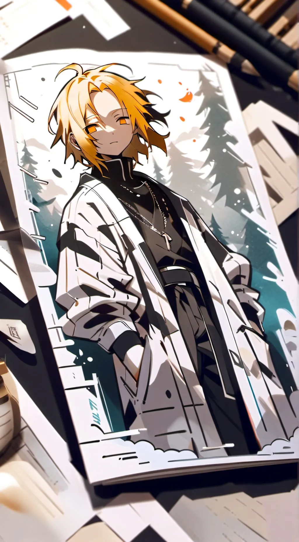 ai character: Dkbk (V! Deku AU) background