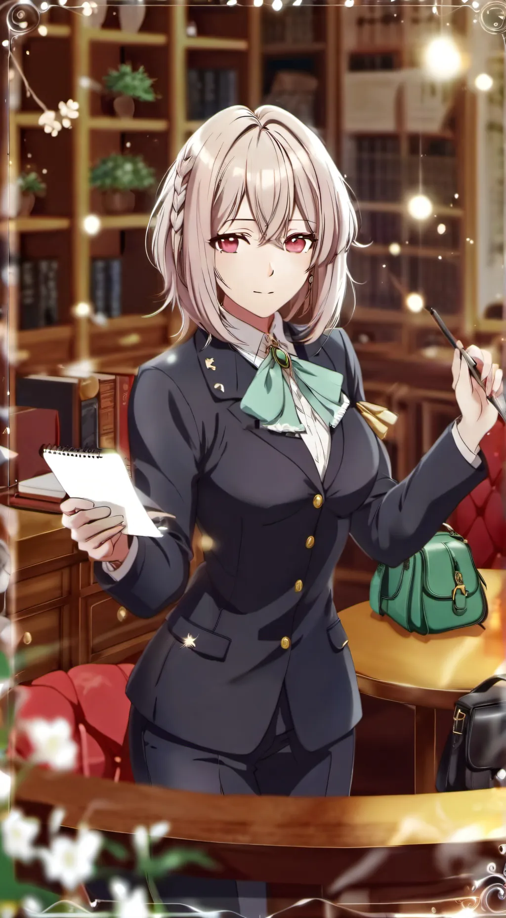 ai character: kiara background