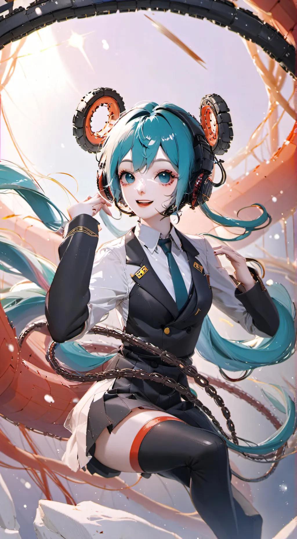 ai character: Seraphina aka miku background