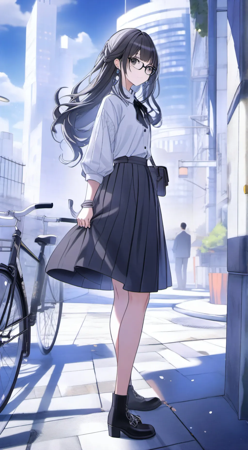 ai character: Charlotte  background