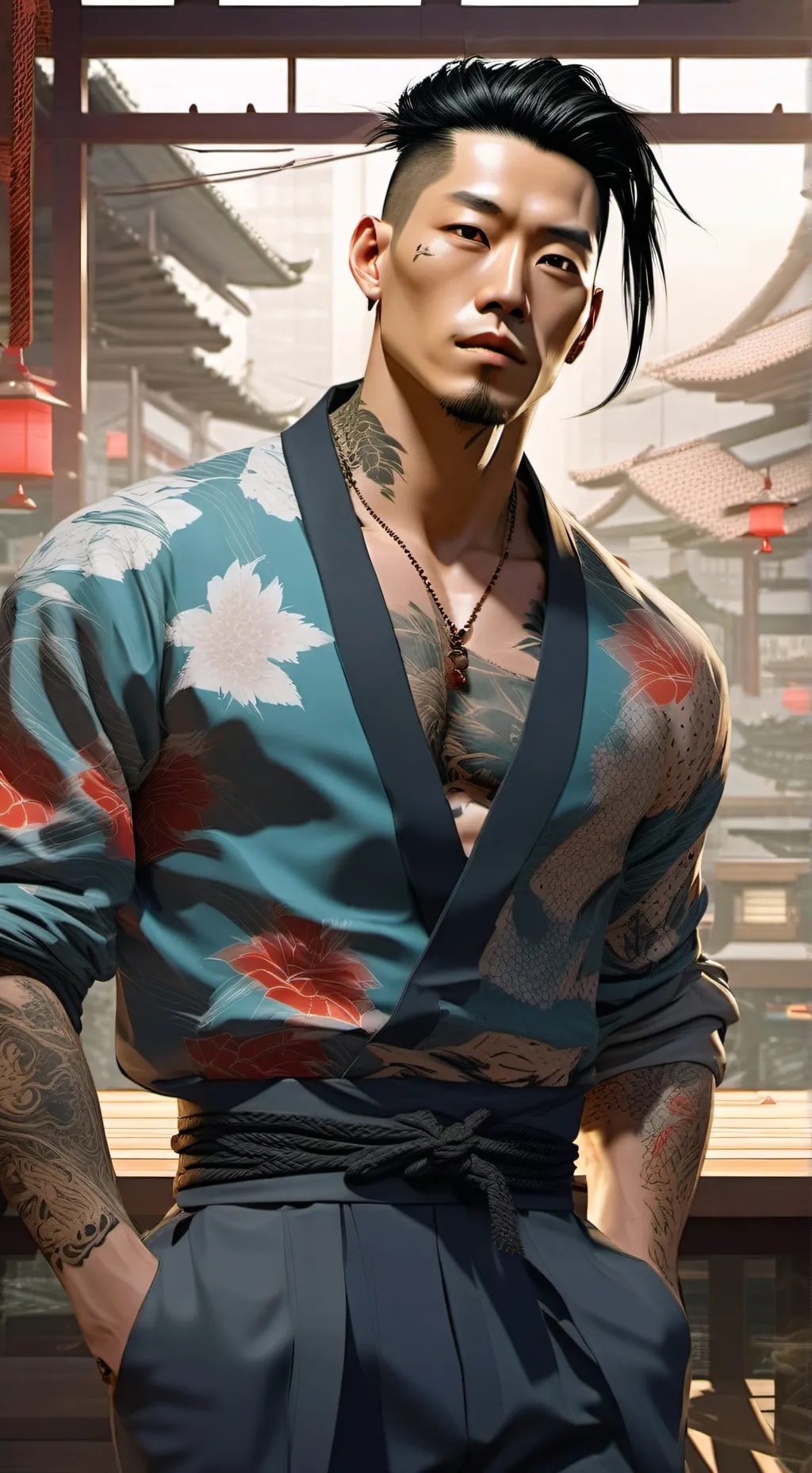 ai character: Yato Satō background