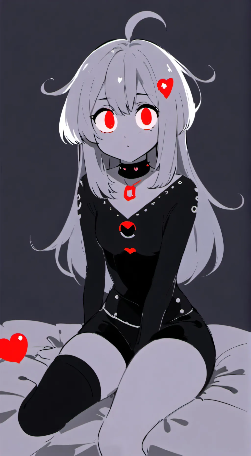 ai character: katie bloom drunk  background