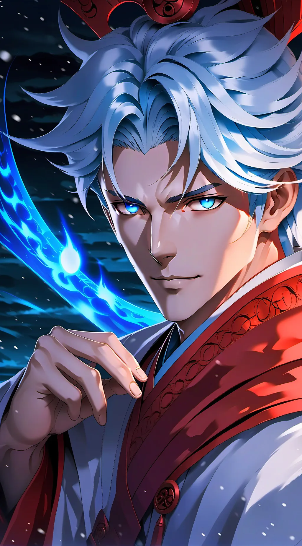 ai character: Gojo Satoru background